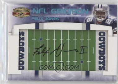 2008 Donruss Gridiron Gear - NFL Gridiron Rookie Signatures #NFLGR-19 - Felix Jones /40