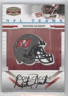 2008 Donruss Gridiron Gear - NFL Team Rookie Signatures #NFLT-2 - Dexter Jackson /30