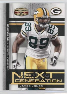 2008 Donruss Gridiron Gear - Next Generation - Gold #NG-38 - James Jones /100