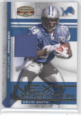 2008 Donruss Gridiron Gear - Next Generation - Jerseys #NG-14 - Kevin Smith /250