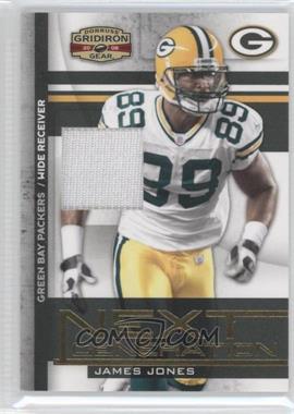 2008 Donruss Gridiron Gear - Next Generation - Jerseys #NG-38 - James Jones /250