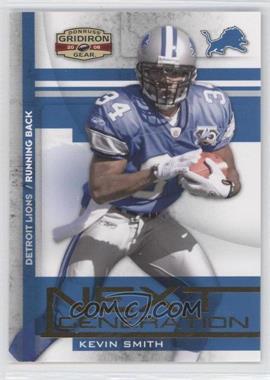 2008 Donruss Gridiron Gear - Next Generation #NG-14 - Kevin Smith /500