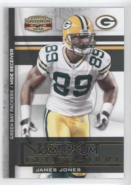 2008 Donruss Gridiron Gear - Next Generation #NG-38 - James Jones /500