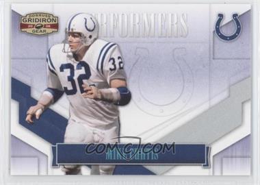 2008 Donruss Gridiron Gear - Performers - Platinum #P-33 - Mike Curtis /25