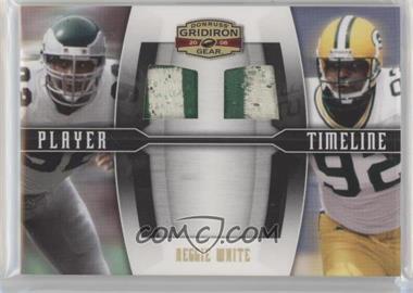 2008 Donruss Gridiron Gear - Player Timeline - Combo Jerseys Prime Missing Serial Number #PT-1 - Reggie White