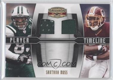 2008 Donruss Gridiron Gear - Player Timeline - Combo Jerseys #PT-13 - Santana Moss /10