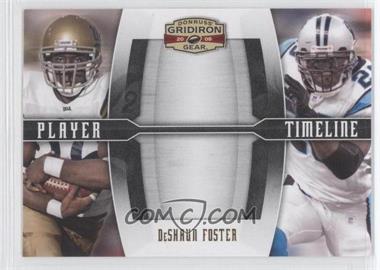 2008 Donruss Gridiron Gear - Player Timeline #PT-19 - DeShaun Foster /500