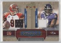 Carson Palmer, Ray Lewis #/50