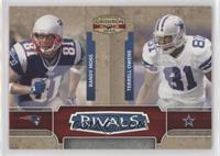 Randy Moss, Terrell Owens [EX to NM] #/250