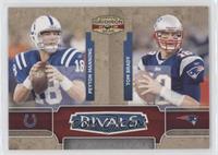 Peyton Manning, Tom Brady #/250