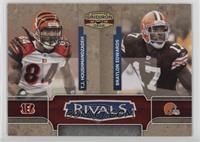 Braylon Edwards, T.J. Houshmandzadeh #/250