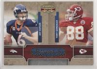 Jay Cutler, Tony Gonzalez [EX to NM] #/500