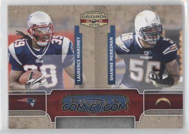 2008 Donruss Gridiron Gear - Rivals #R-4 - Laurence Maroney, Shawne Merriman /500