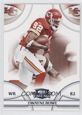 2008 Donruss Threads - [Base] - Blue Century Proof #67 - Dwayne Bowe /350