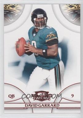 2008 Donruss Threads - [Base] - Red Century Proof #61 - David Garrard