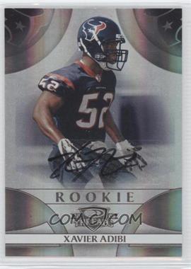 2008 Donruss Threads - [Base] - Silver Rookie Signatures #248 - Xavier Adibi /50