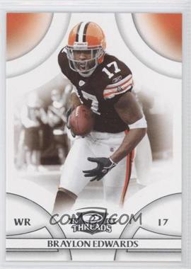 2008 Donruss Threads - [Base] #134 - Braylon Edwards