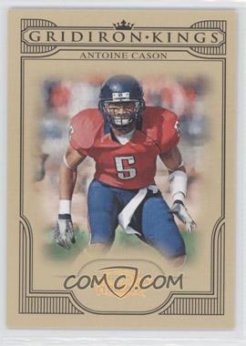 2008 Donruss Threads - College Gridiron Kings - Gold #CGK-3 - Antoine Cason /100