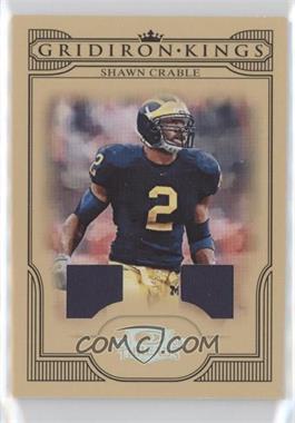 2008 Donruss Threads - College Gridiron Kings - Materials #CGK-32 - Shawn Crable /250