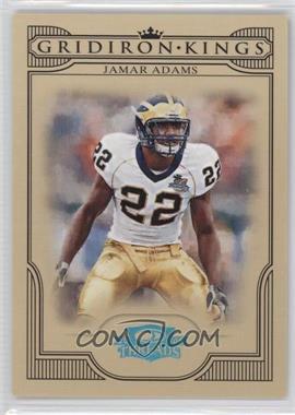 2008 Donruss Threads - College Gridiron Kings - Platinum #CGK-19 - Jamar Adams /25