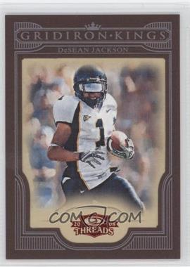 2008 Donruss Threads - College Gridiron Kings - Red Framed #CGK-41 - DeSean Jackson /100