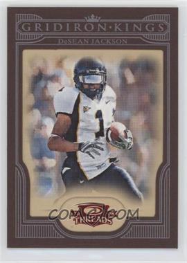 2008 Donruss Threads - College Gridiron Kings - Red Framed #CGK-41 - DeSean Jackson /100