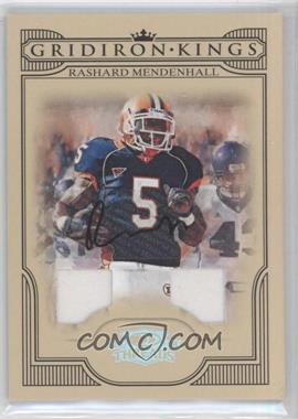 2008 Donruss Threads - College Gridiron Kings - Signature Materials #CGK-48 - Rashard Mendenhall /30