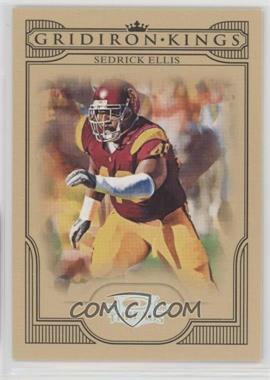 2008 Donruss Threads - College Gridiron Kings - Silver #CGK-31 - Sedrick Ellis /250