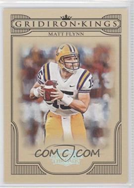 2008 Donruss Threads - College Gridiron Kings - Silver #CGK-47 - Matt Flynn /250