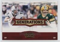 Dan Marino, Brett Favre