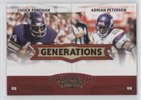 Chuck Foreman, Adrian Peterson