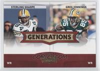 Sterling Sharpe, Greg Jennings