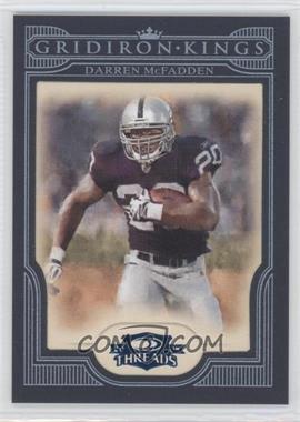 2008 Donruss Threads - Pro Gridiron Kings - Blue Framed #PGK-DM - Darren McFadden /50