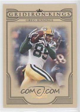 2008 Donruss Threads - Pro Gridiron Kings - Gold #PGK-27 - Greg Jennings /100