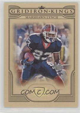 2008 Donruss Threads - Pro Gridiron Kings - Gold #PGK-31 - Marshawn Lynch /100