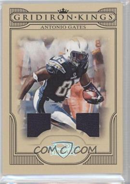 2008 Donruss Threads - Pro Gridiron Kings - Materials #PGK-28 - Antonio Gates /250