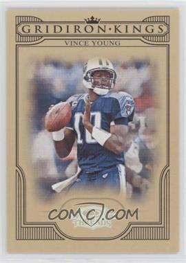 2008 Donruss Threads - Pro Gridiron Kings - Silver #PGK-15 - Vince Young /250
