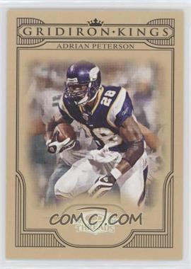 2008 Donruss Threads - Pro Gridiron Kings - Silver #PGK-29 - Adrian Peterson /250