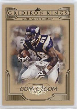 2008 Donruss Threads - Pro Gridiron Kings - Silver #PGK-29 - Adrian Peterson /250