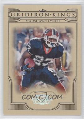 2008 Donruss Threads - Pro Gridiron Kings - Silver #PGK-31 - Marshawn Lynch /250