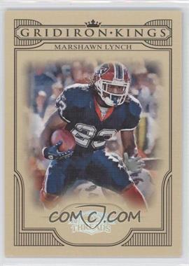 2008 Donruss Threads - Pro Gridiron Kings - Silver #PGK-31 - Marshawn Lynch /250