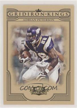 2008 Donruss Threads - Pro Gridiron Kings #PGK-29 - Adrian Peterson