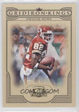 2008 Donruss Threads - Pro Gridiron Kings #PGK-30 - Dwayne Bowe