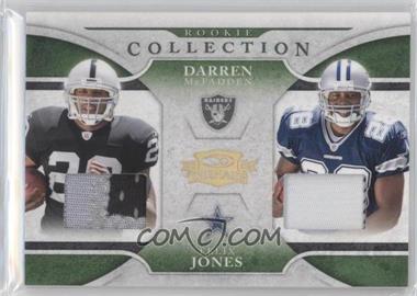 2008 Donruss Threads - Rookie Collection Combo Materials - Prime #RCCM-14 - Darren McFadden, Felix Jones /25