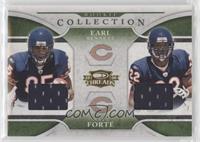 Earl Bennett, Matt Forte #/500