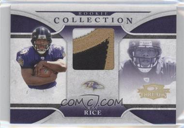 2008 Donruss Threads - Rookie Collection Materials - Prime #RCM-23 - Ray Rice /25