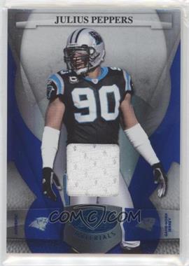 2008 Leaf Certified Materials - [Base] - Mirror Blue Materials #18 - Julius Peppers /50 [EX to NM]