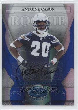 2008 Leaf Certified Materials - [Base] - Mirror Blue Signatures #153 - New Generation - Antoine Cason /50