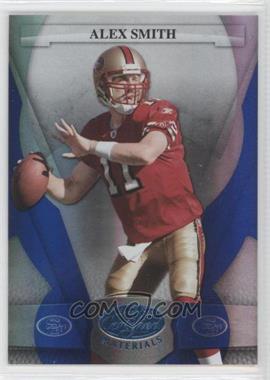 2008 Leaf Certified Materials - [Base] - Mirror Blue #121 - Alex Smith /50