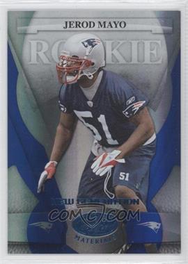 2008 Leaf Certified Materials - [Base] - Mirror Blue #169 - New Generation - Jerod Mayo /50